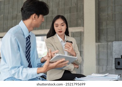 Business Interaction Over Coffee. Collaborative Solutions Using Tablet Technology