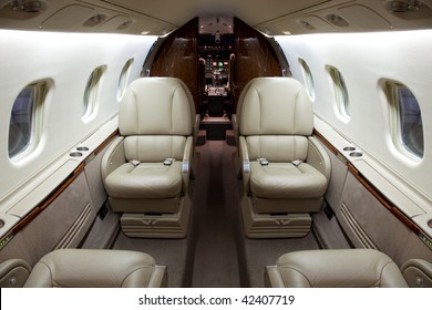 Business Jet Interior