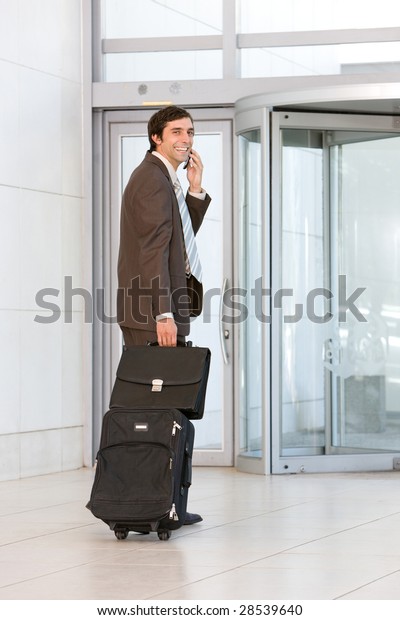 man carrying luggage