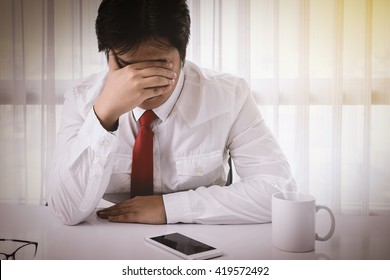 Business man Emotional Stress, Bankruptcy, Finance - Shutterstock ID 419572492
