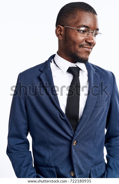 Business Man Glasses Jacket Tie Looks Stock Photo 722180935 | Shutterstock