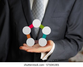 Business man hand hold process sign - Powered by Shutterstock - Get 15% off with code: PIKWIZARD15