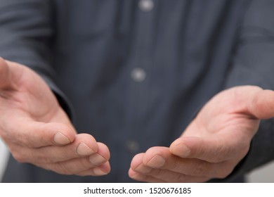 business man hands closeup, expressions - Shutterstock ID 1520676185