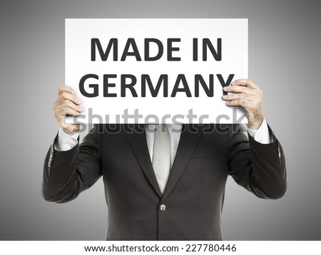 Similar – made in Germany