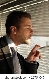 Peeping Through Window Images Stock Photos Vectors Shutterstock Third time this semester and they're still yet to be caught. https www shutterstock com image photo business man looking through window blinds 16754047