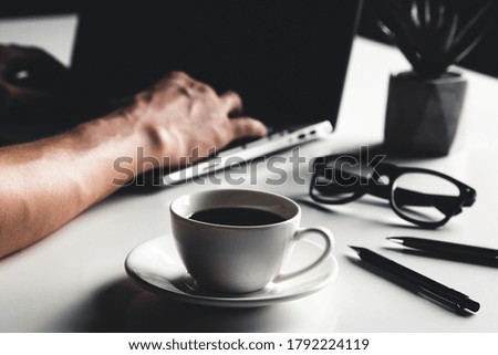 Similar – Foto Bild Kaffeepause Lebensmittel