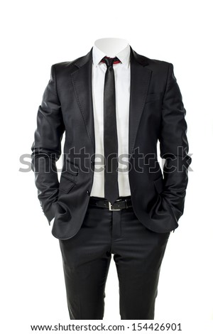 Similar – Image, Stock Photo Jacket and tie detail