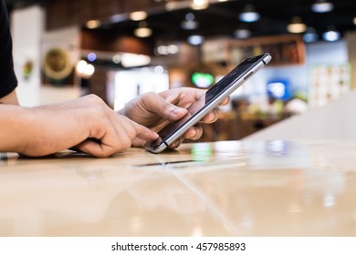 Business man Working With Modern Devices, Digital And Mobile Phone - Shutterstock ID 457985893