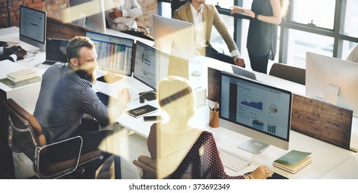 Business Marketing Team Discussion Corporate Concept - Shutterstock ID 373692349