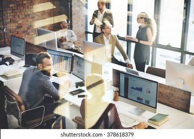 Business Marketing Team Discussion Corporate Concept - Shutterstock ID 378618379