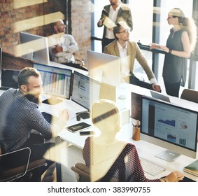 Business Marketing Team Discussion Corporate Concept - Shutterstock ID 383990755