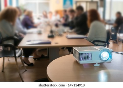 Business Meeting Projector