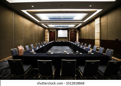 Business Meeting Room Or Board Room Interiors.