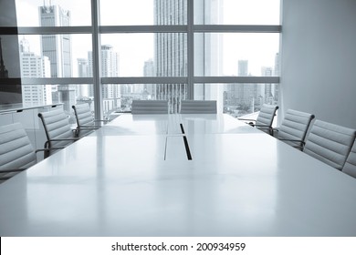 Business Meeting Room Or Board Room Interiors