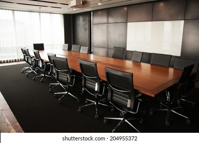 Business Meeting Room Or Board Room Interiors