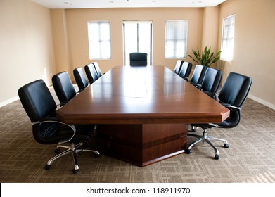 Business meeting room in office .