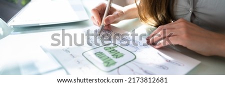 Business Mind Mapping And Brainstorming. Mindmap Training