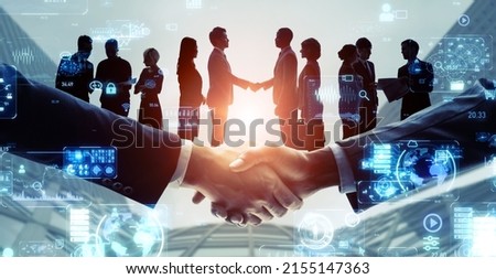 Business network concept. Group of businessperson. Teamwork. Human resources.