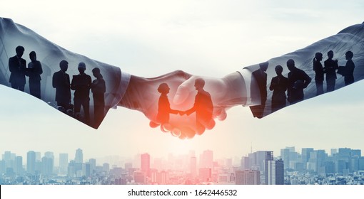 Business network concept. Business meeting. Marketing. - Shutterstock ID 1642446532