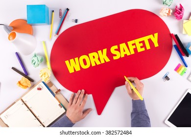 Business Office Announcement Communication Work Safety Stock Photo ...