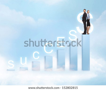 Similar – Foto Bild stairway to heaven Haus