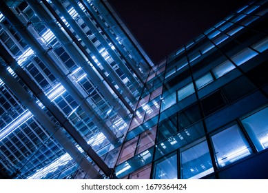 business office at night - corporate building - Powered by Shutterstock