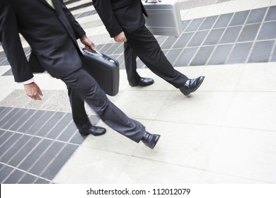 Business Partners Walking Together