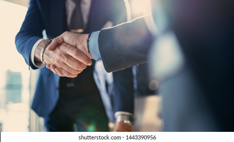Business partnership meeting in office - Shutterstock ID 1443390956
