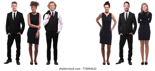 Business People In Black