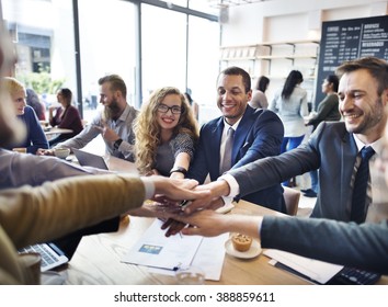 Business People Collaboration Teamwork Union Concept