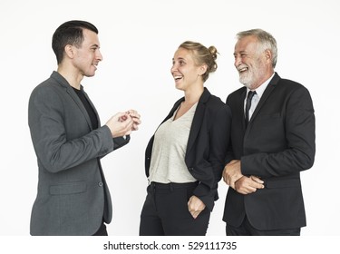 Business People Communicating Together Concept