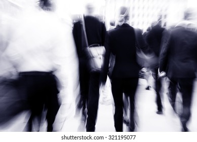 Business People Commuter Cityscape Rush Hour Concept