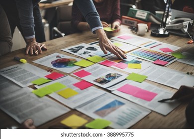 Business People Diverse Brainstorm Meeting Concept - Shutterstock ID 388995775