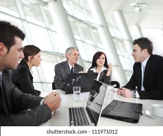 Business People Having A Business Meeting