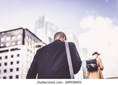 Business People In La Defense, Paris