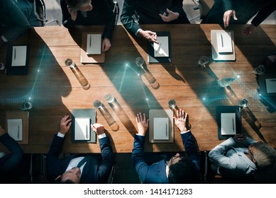 Business people in a meeting