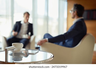 Business, people and meeting in collaboration for project at workplace, office or company as team. Group, coffee break and ideas for corporate in discussion for planning or development as colleagues - Powered by Shutterstock