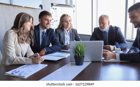 Business people meeting conference discussion corporate concept. - Shutterstock ID 1627129849