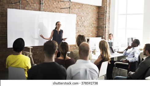 Business People Meeting Conference Seminar Concept - Powered by Shutterstock