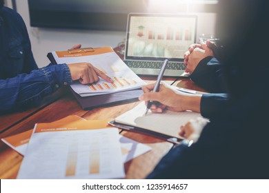 Business people meeting design ideas concept. business planning for new project - Powered by Shutterstock