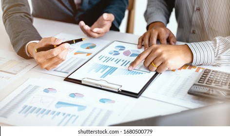 Business People Meeting Design Ideas professional investor working new start up project. Concept. business planning in office. - Powered by Shutterstock