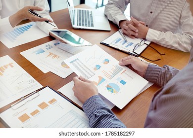 Business People Meeting Design Ideas professional investor working new start up project. Concept. business planning in office.