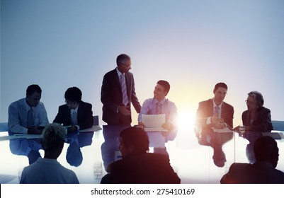 Business People Meeting Working Teamwork Concept