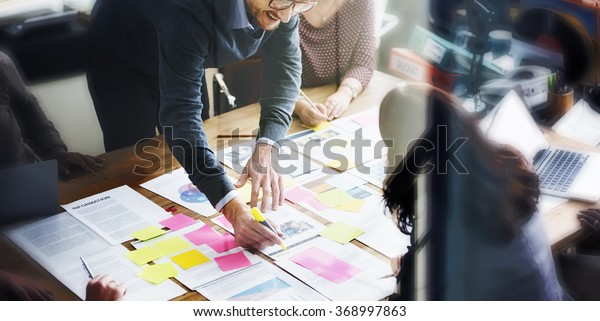 Business People Planning Strategy Analysis Office Stock Photo (Edit Now ...