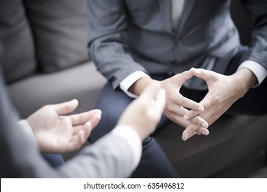 Business People Talking Discussing Concept - Shutterstock ID 635496812
