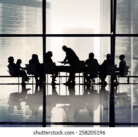 Business People Team Meeting Office Concept