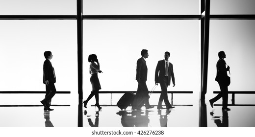 Business People Travel Office Concept