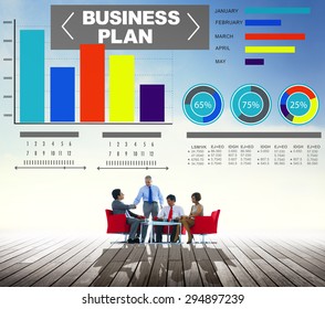 Business plan Bar Graph Data Development Information Concept