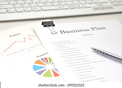 Business Plan And Business Chart