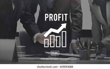 Business Progress Report Graph Concept